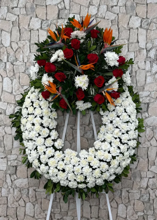 Corona funeraria Huesa